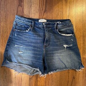 Abercrombie & Fitch Curve Love High Rise 4” Short 32/14